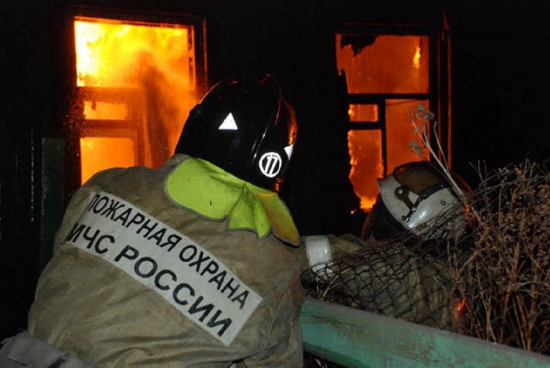 Пожар в частном доме в городском округе Шаховская