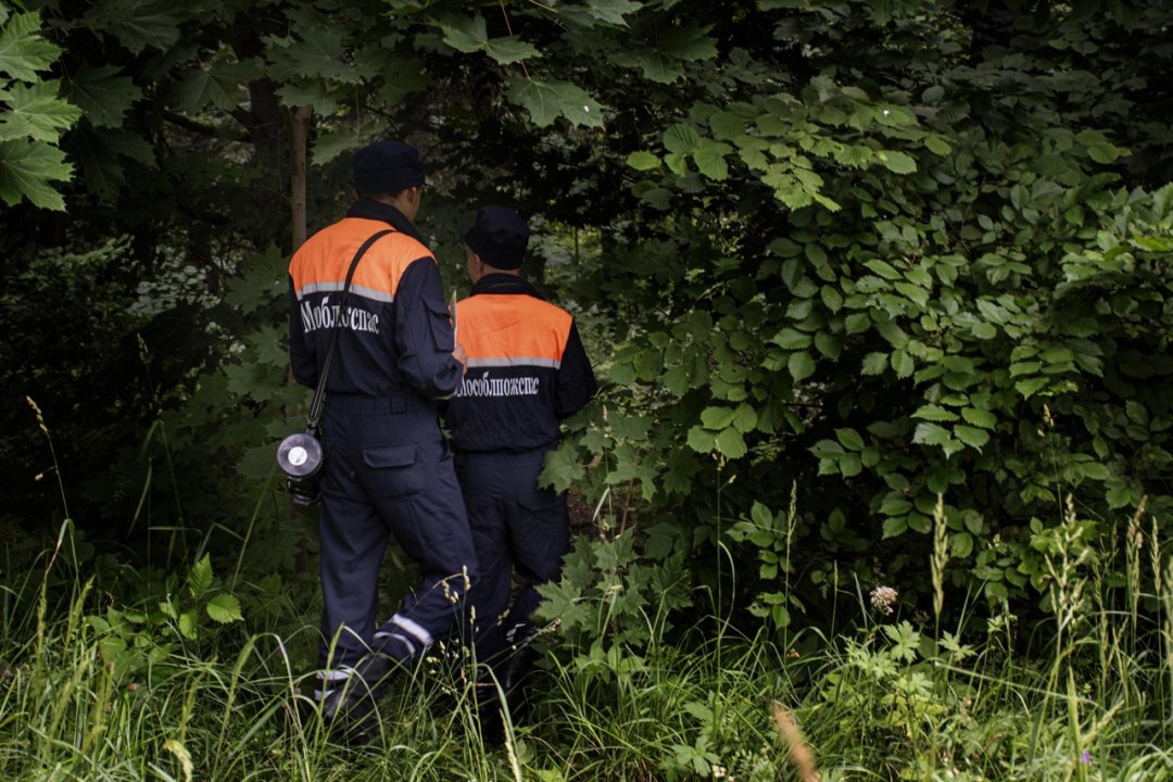 🌲Вчера огнеборцы 298-й пожарно-спасательной части #Мособлпожспас вывели заблудившуюся женщину из лесного массива Шаховского округа